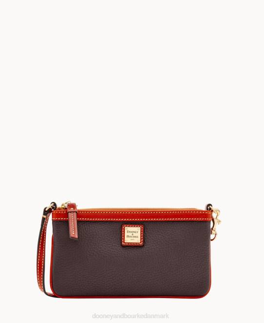 Dooney & Bourke store slanke armbånd med småsten JV0J4729 poser brun tmoro