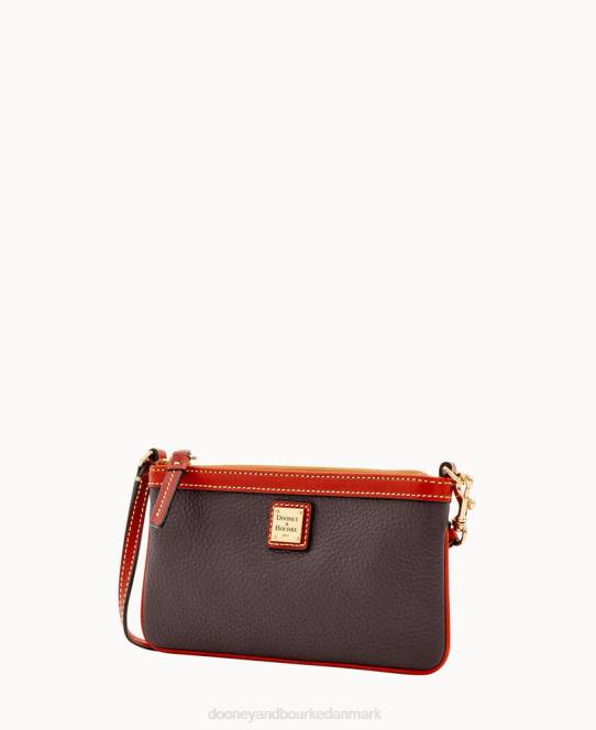 Dooney & Bourke store slanke armbånd med småsten JV0J4729 poser brun tmoro