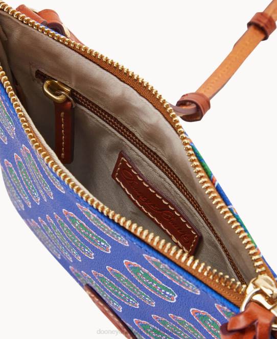 Dooney & Bourke Collegiate University of Florida nord syd top zip crossbody JV0J2713 poser universitetet i florid