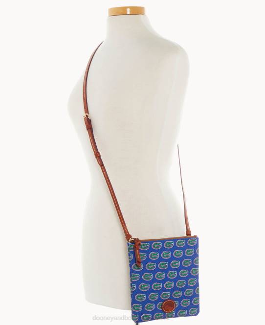 Dooney & Bourke Collegiate University of Florida nord syd top zip crossbody JV0J2713 poser universitetet i florid