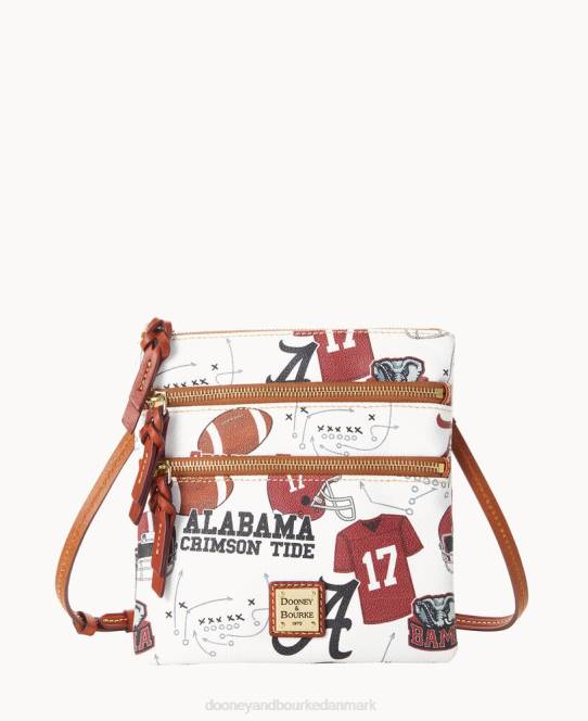 Dooney & Bourke Collegiate alabama n s triple zip crossbody JV0J1952 poser u af alabama