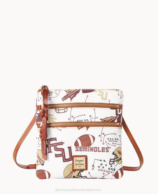 Dooney & Bourke Collegiate fla state n s triple zip crossbody JV0J1740 poser florida stat