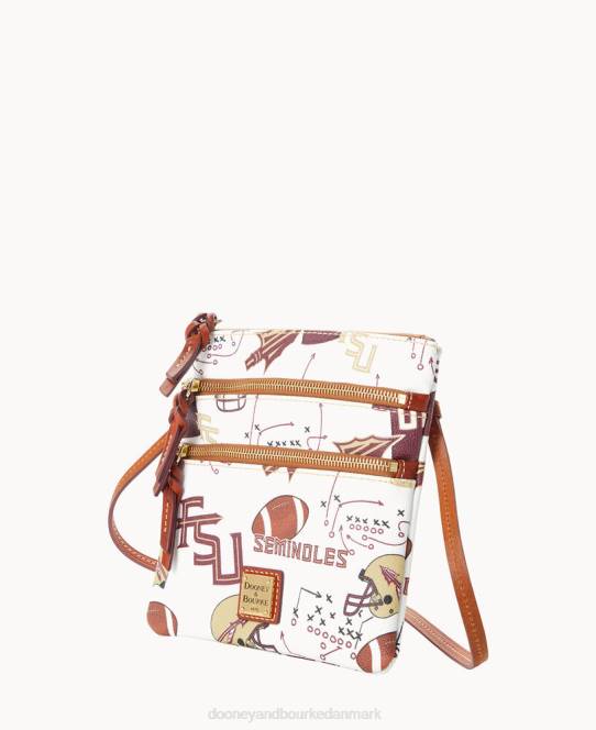Dooney & Bourke Collegiate fla state n s triple zip crossbody JV0J1740 poser florida stat