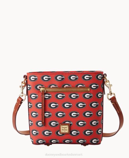 Dooney & Bourke Collegiate georgia lille crossbody med lynlås JV0J1739 poser u af georgien