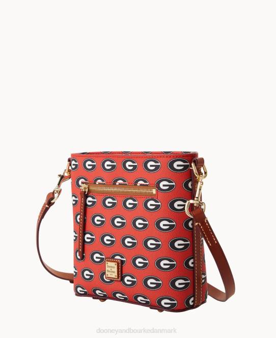 Dooney & Bourke Collegiate georgia lille crossbody med lynlås JV0J1739 poser u af georgien