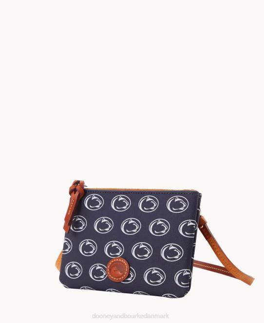 Dooney & Bourke Collegiate top lynlås crossbody JV0J2511 poser penn stat