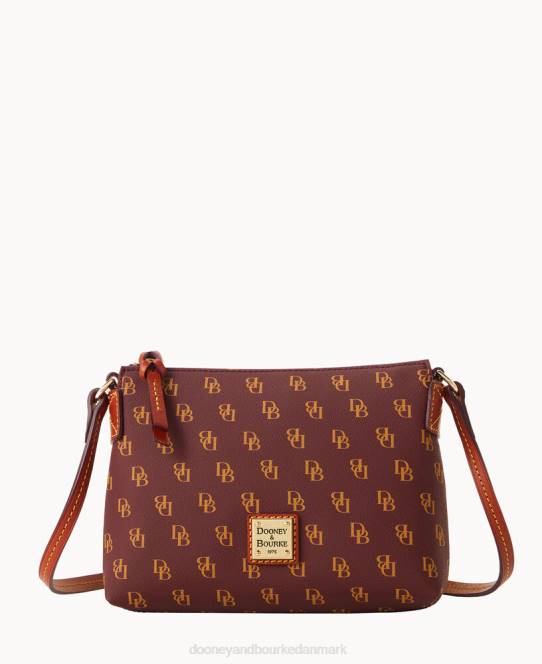 Dooney & Bourke Gretta crossbody-taske JV0J2306 poser bordeaux