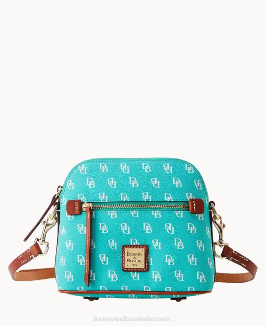 Dooney & Bourke Gretta kuppel crossbody JV0J3446 poser Hav skum