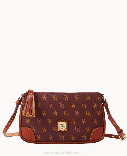 Dooney & Bourke Gretta slim crossbody JV0J2487 poser bordeaux