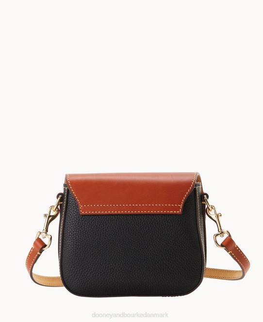 Dooney & Bourke Pebble turnlock flap sadel JV0J2620 poser sort