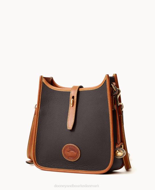 Dooney & Bourke all weather læder 3.0 crossbody 22 JV0J1705 poser sort