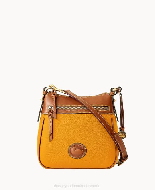 Dooney & Bourke all weather læder 3.0 crossbody med lynlås 23 JV0J1715 poser gemse