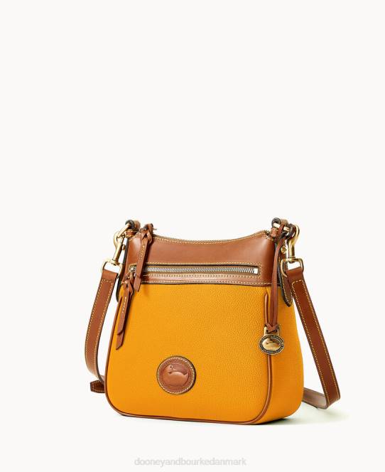Dooney & Bourke all weather læder 3.0 crossbody med lynlås 23 JV0J1715 poser gemse