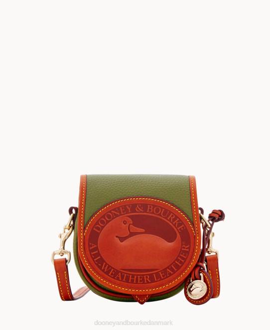Dooney & Bourke alt vejr læder 2 duck bag JV0J1505 poser oliven