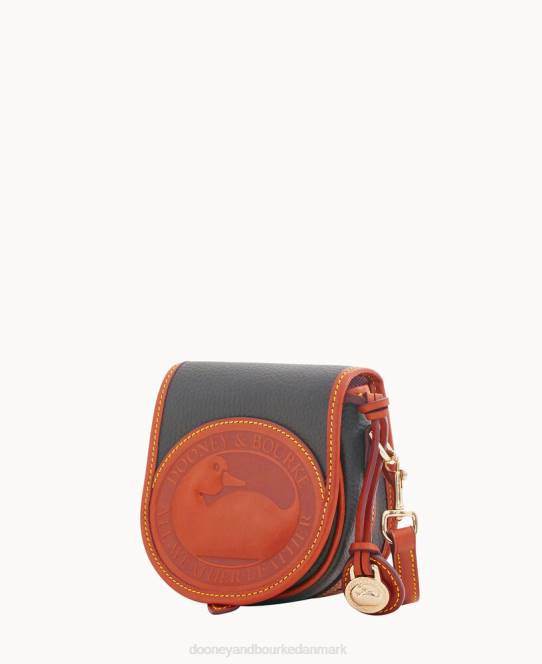 Dooney & Bourke alt vejr læder 2 duck bag JV0J1506 poser chokolade