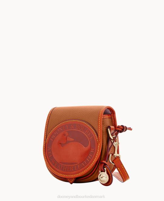 Dooney & Bourke alt vejr læder 2 duck bag JV0J1508 poser karamel