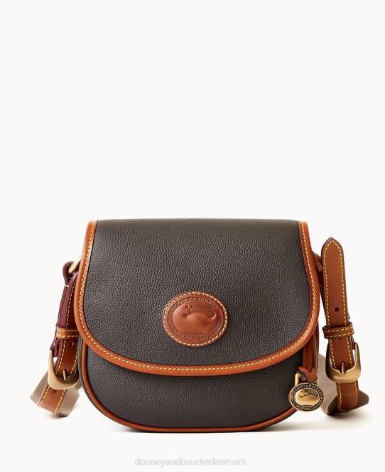Dooney & Bourke alt vejr læder 3.0 sadel crossbody 20 JV0J1691 poser sort