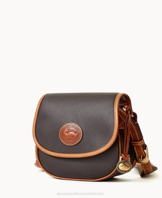 Dooney & Bourke alt vejr læder 3.0 sadel crossbody 20 JV0J1691 poser sort
