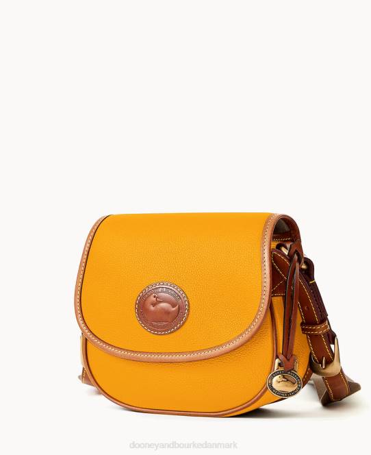 Dooney & Bourke alt vejr læder 3.0 sadel crossbody 20 JV0J1693 poser gemse