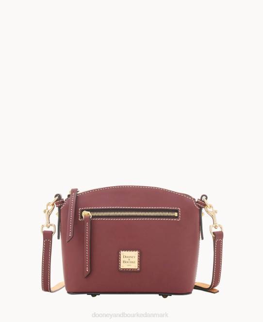 Dooney & Bourke beacon kuppel crossbody JV0J2453 poser bordeaux