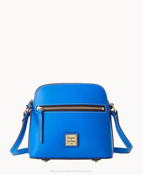 Dooney & Bourke beacon lynlås hvælvet crossbody JV0J2133 poser kongeblå
