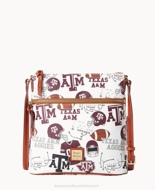 Dooney & Bourke college texas achr(38)m crossbody JV0J1730 poser texas a&m