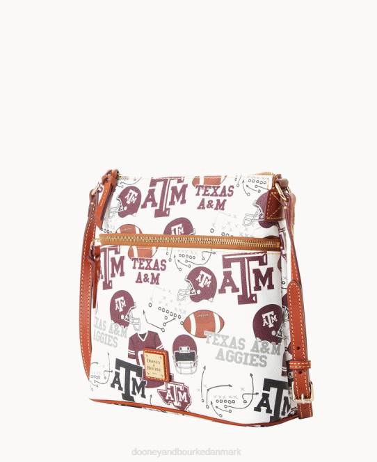 Dooney & Bourke college texas achr(38)m crossbody JV0J1730 poser texas a&m