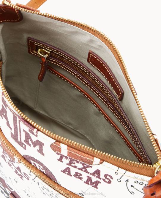 Dooney & Bourke college texas achr(38)m crossbody JV0J1730 poser texas a&m