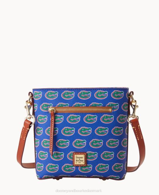 Dooney & Bourke collegiate florida lille crossbody med lynlås JV0J1759 poser u af florida
