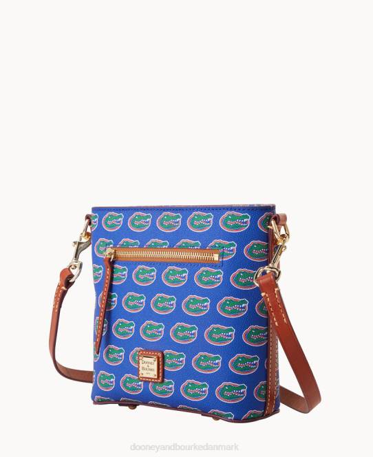 Dooney & Bourke collegiate florida lille crossbody med lynlås JV0J1759 poser u af florida
