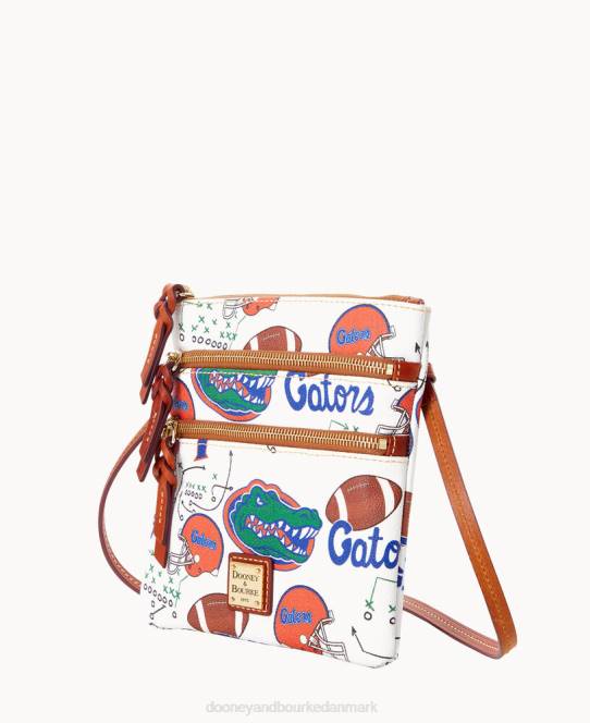 Dooney & Bourke collegiate florida n s triple zip crossbody JV0J1962 poser u af florida