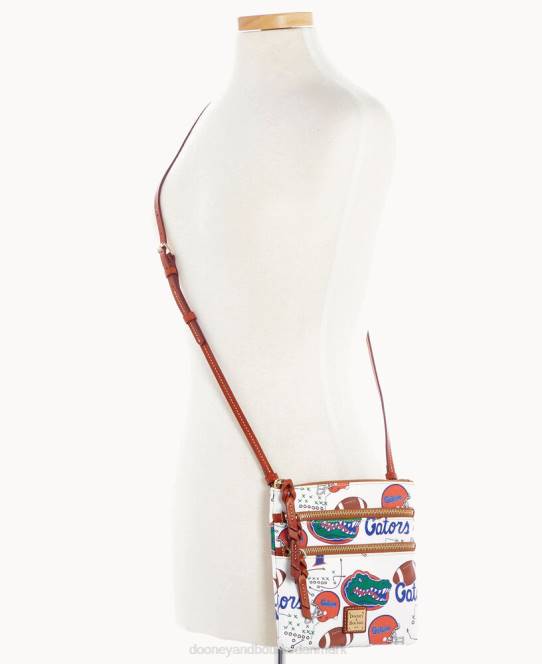 Dooney & Bourke collegiate florida n s triple zip crossbody JV0J1962 poser u af florida