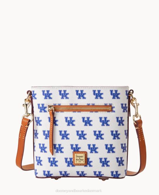 Dooney & Bourke collegiate kentucky lille crossbody med lynlås JV0J2000 poser u fra kentucky