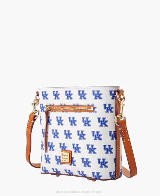 Dooney & Bourke collegiate kentucky lille crossbody med lynlås JV0J2000 poser u fra kentucky