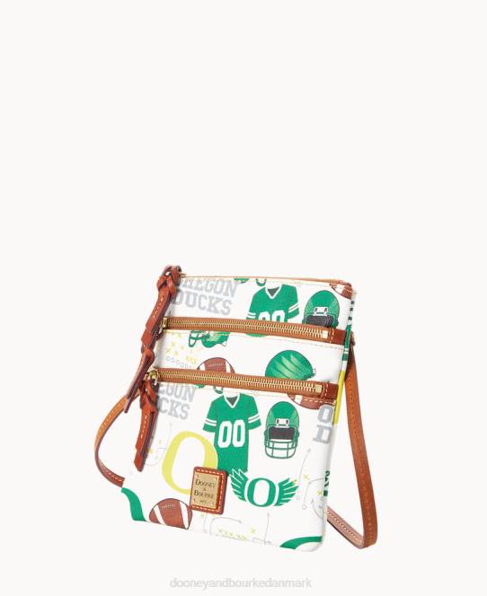 Dooney & Bourke collegiate n s triple zip crossbody JV0J1750 poser Oregon