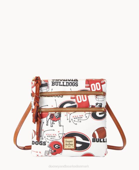 Dooney & Bourke collegiate n s triple zip crossbody JV0J2010 poser georgien