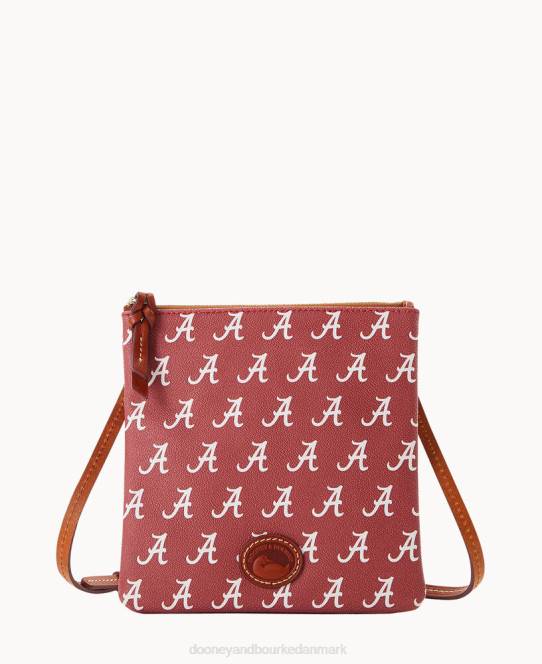 Dooney & Bourke collegiate university of alabama nord syd top zip crossbody JV0J2789 poser universitetet i alabam