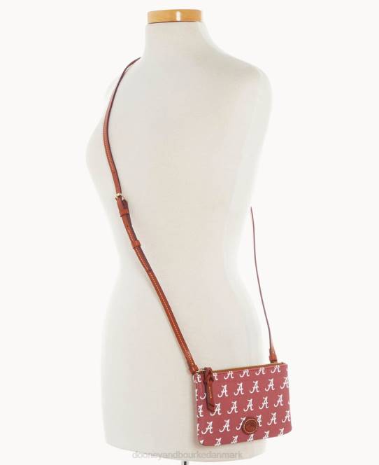 Dooney & Bourke collegiate university of alabama top zip crossbody JV0J2730 poser universitetet i alabam