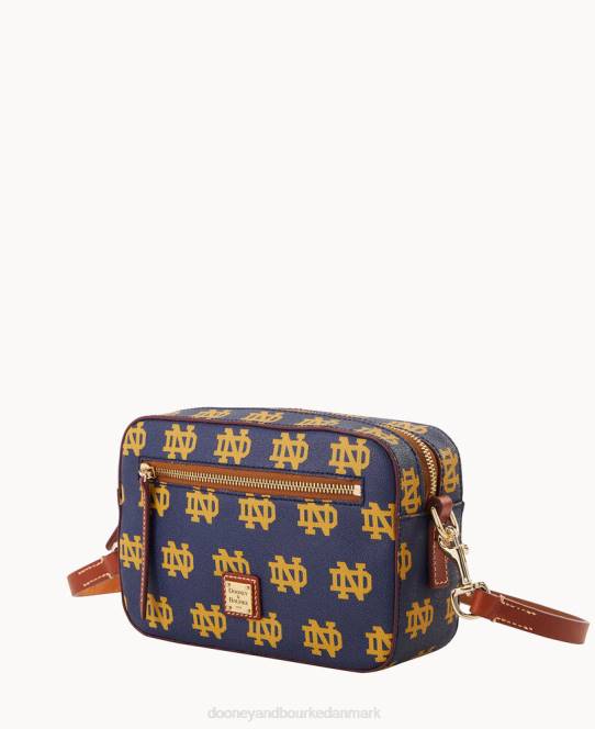 Dooney & Bourke collegiate university of camera zip crossbody JV0J2295 poser Notre Dame