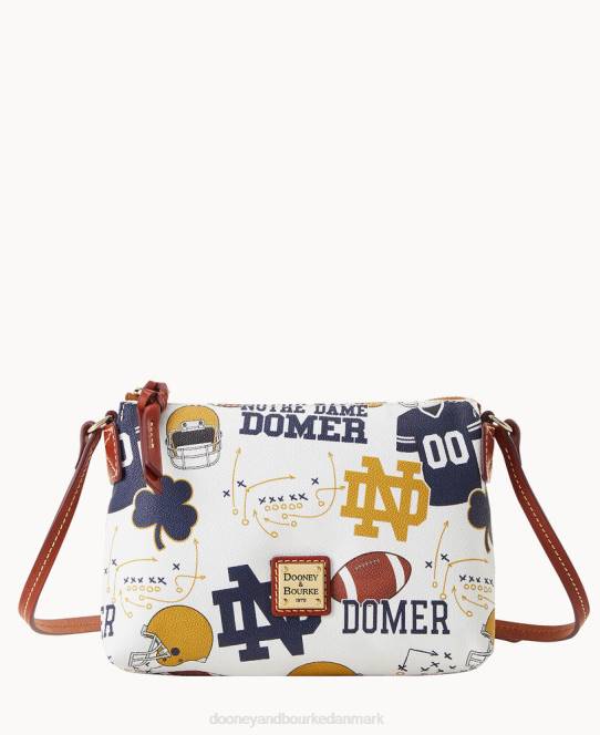Dooney & Bourke collegiate university of crossbody pouchette JV0J2249 poser Notre Dame