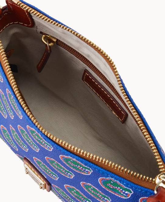 Dooney & Bourke collegiate university of florida crossbody-pose JV0J2285 poser u af florida