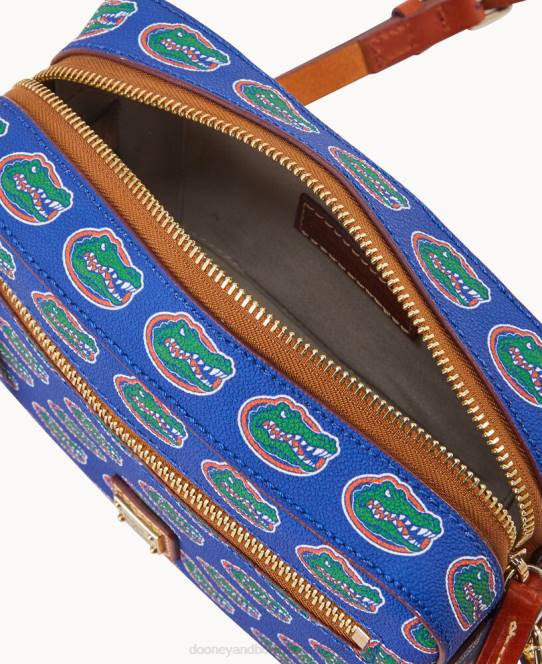 Dooney & Bourke collegiate university of florida kamera zip crossbody JV0J2288 poser u af florida
