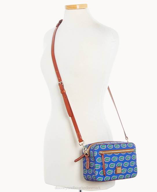 Dooney & Bourke collegiate university of florida kamera zip crossbody JV0J2288 poser u af florida