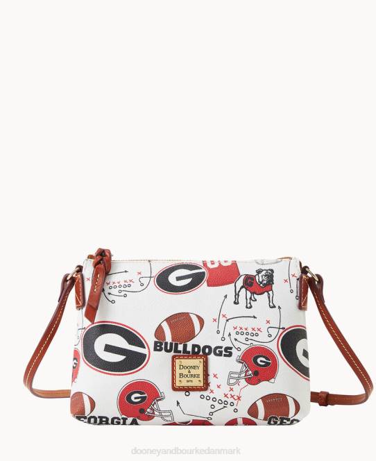 Dooney & Bourke collegiate university of georgia crossbody-pose JV0J2234 poser u af georgien