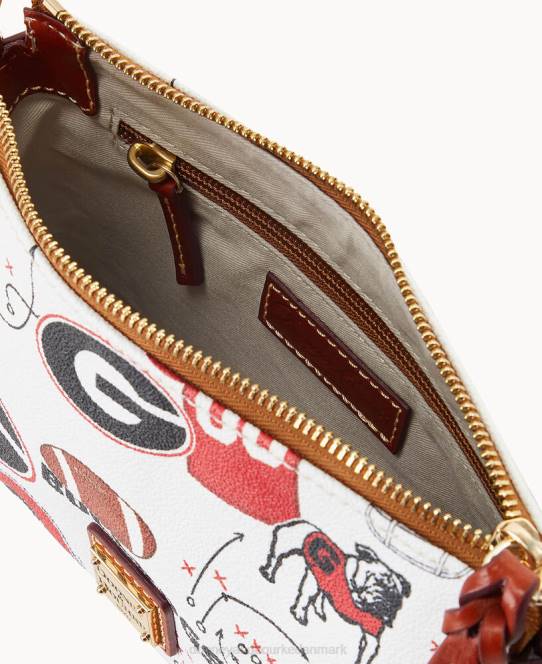 Dooney & Bourke collegiate university of georgia crossbody-pose JV0J2234 poser u af georgien