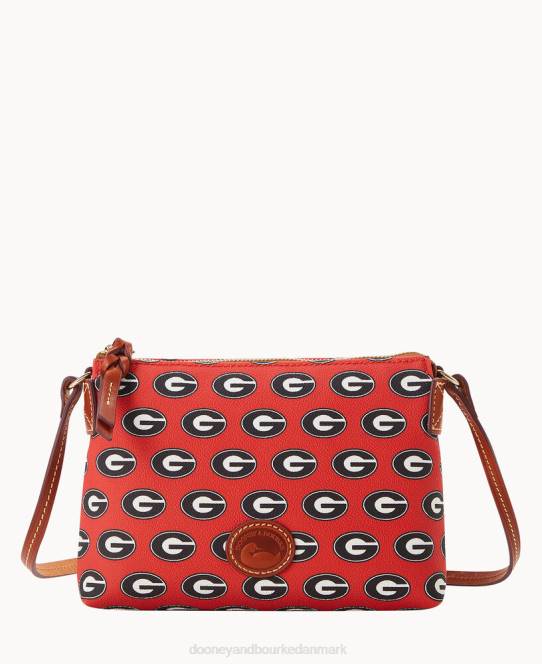 Dooney & Bourke collegiate university of georgia crossbody-pose JV0J2707 poser universitetet i georgi
