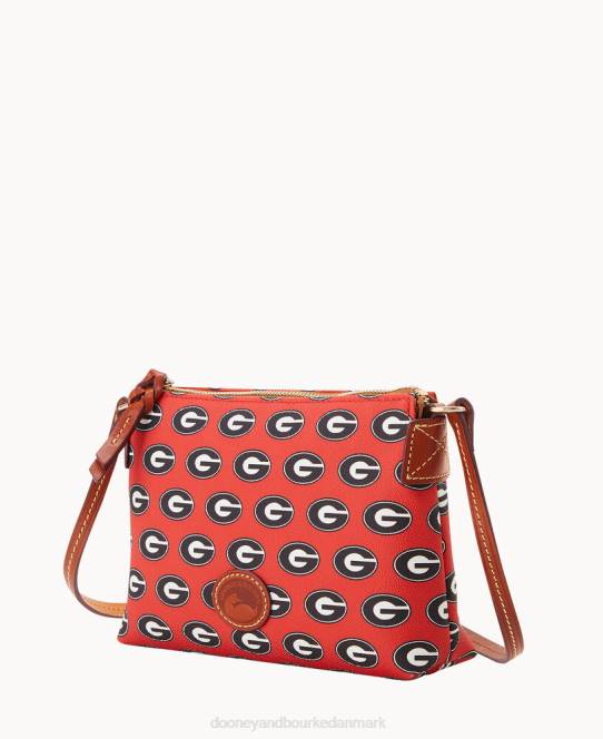 Dooney & Bourke collegiate university of georgia crossbody-pose JV0J2707 poser universitetet i georgi