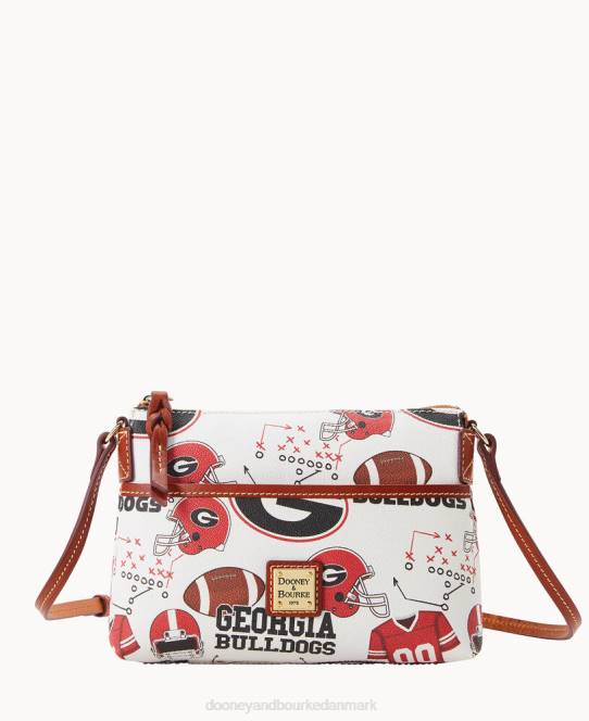 Dooney & Bourke collegiate university of georgia ginger crossbody JV0J2194 poser georgiens universitet