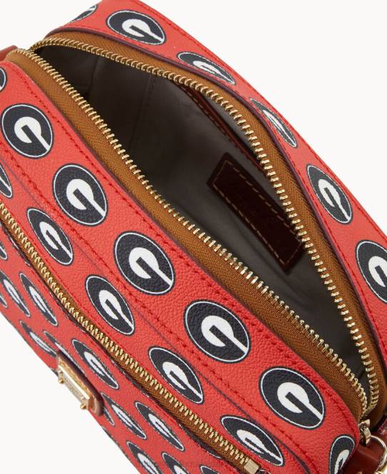 Dooney & Bourke collegiate university of georgia kamera zip crossbody JV0J2290 poser u af georgien