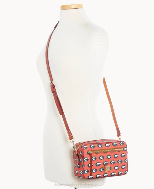 Dooney & Bourke collegiate university of georgia kamera zip crossbody JV0J2290 poser u af georgien